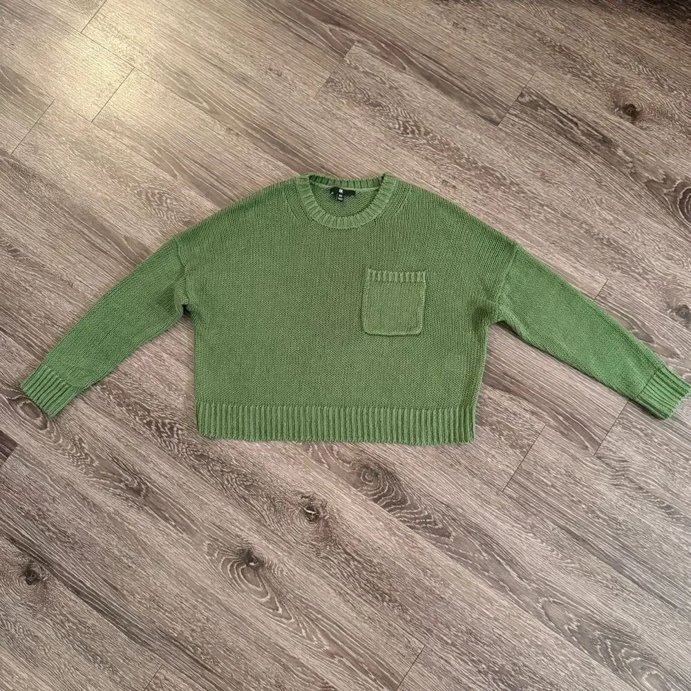 Banana Republic Linen Cotton Boxy Sweater